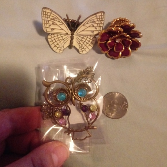 NWT⭐2 LEFT💥Vintage Inspired Owl Necklace⭐ - Picture 5 of 5